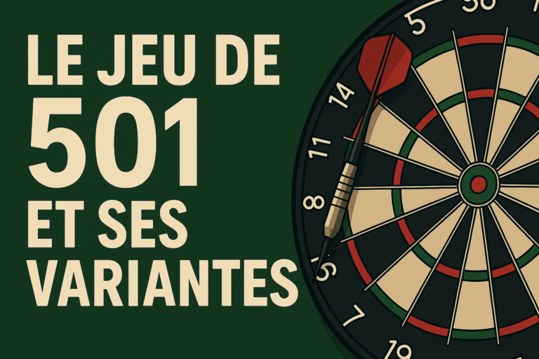 501 le jeu de fléchette